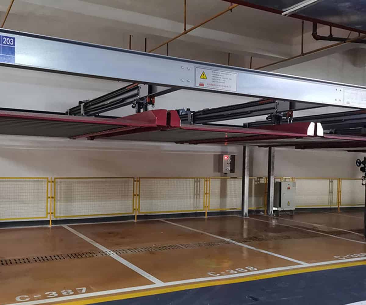 敘永2層立體停車位過驗收