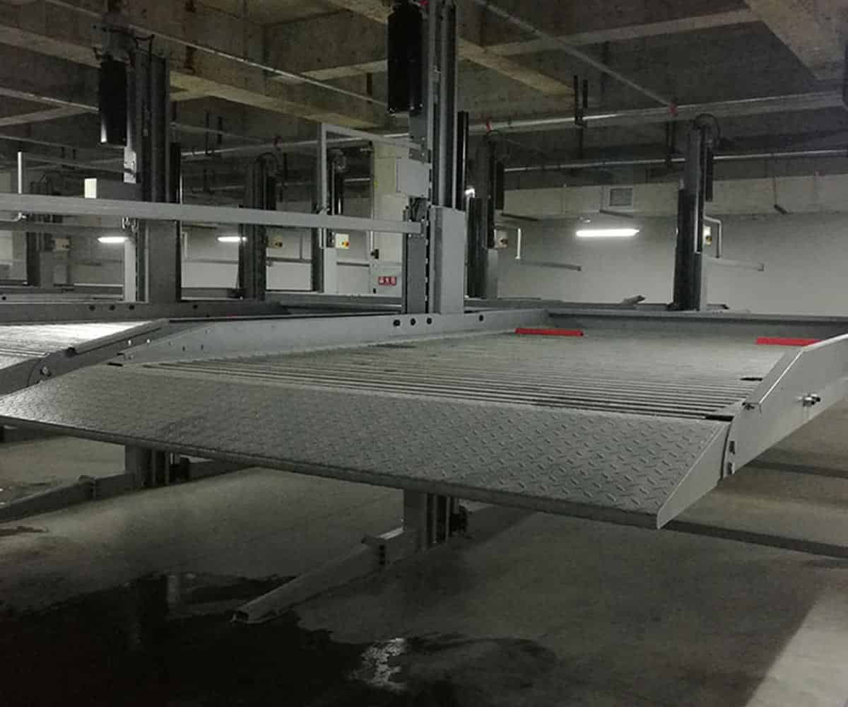 新都二層簡易升降類立體停車庫短租