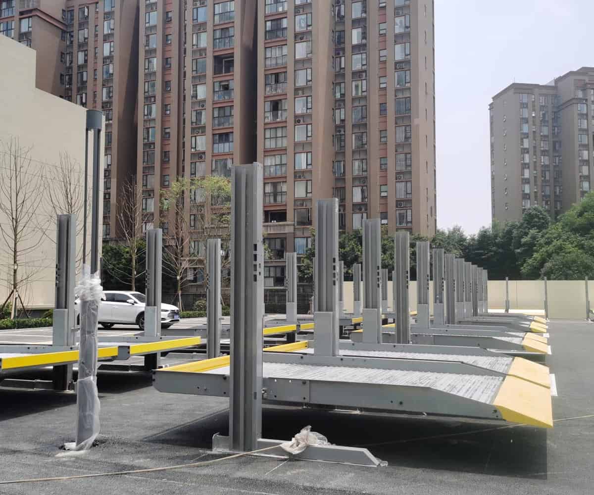 丹棱雙柱升降式機(jī)械式立體車庫廠家