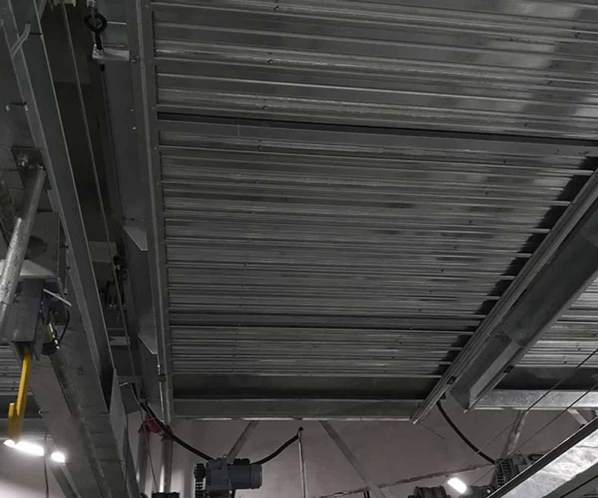 爐霍雙層機械式立體車庫改造