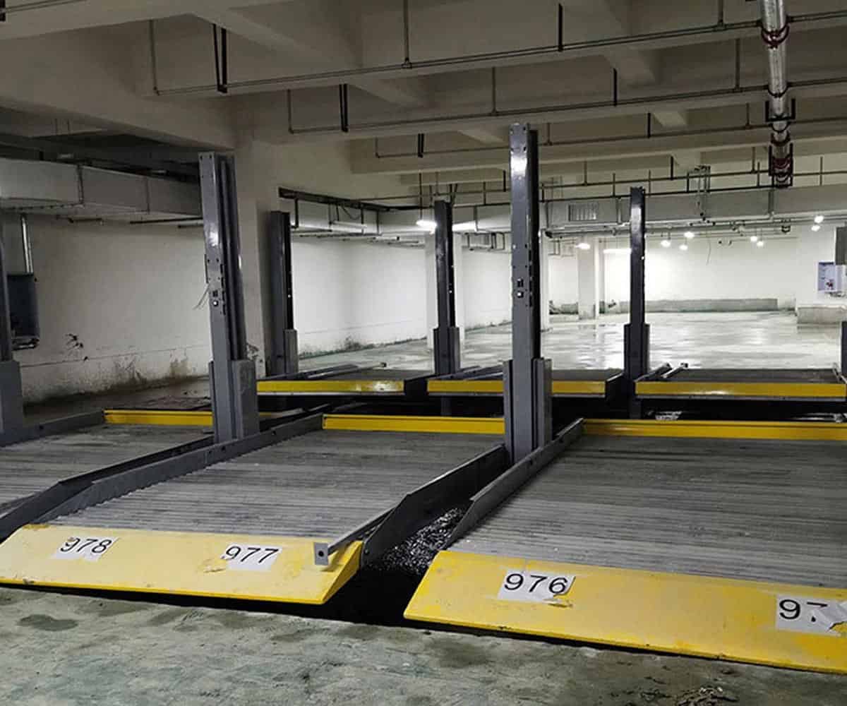 蘆山三層升降機械式停車設備短租