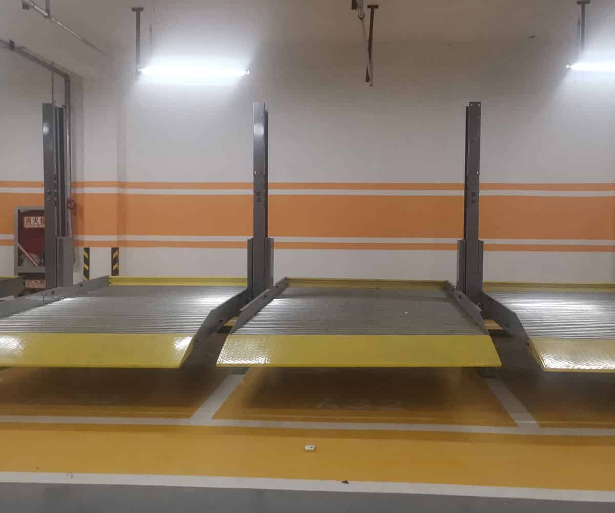 榮縣雙層簡易升降類立體停車位回收