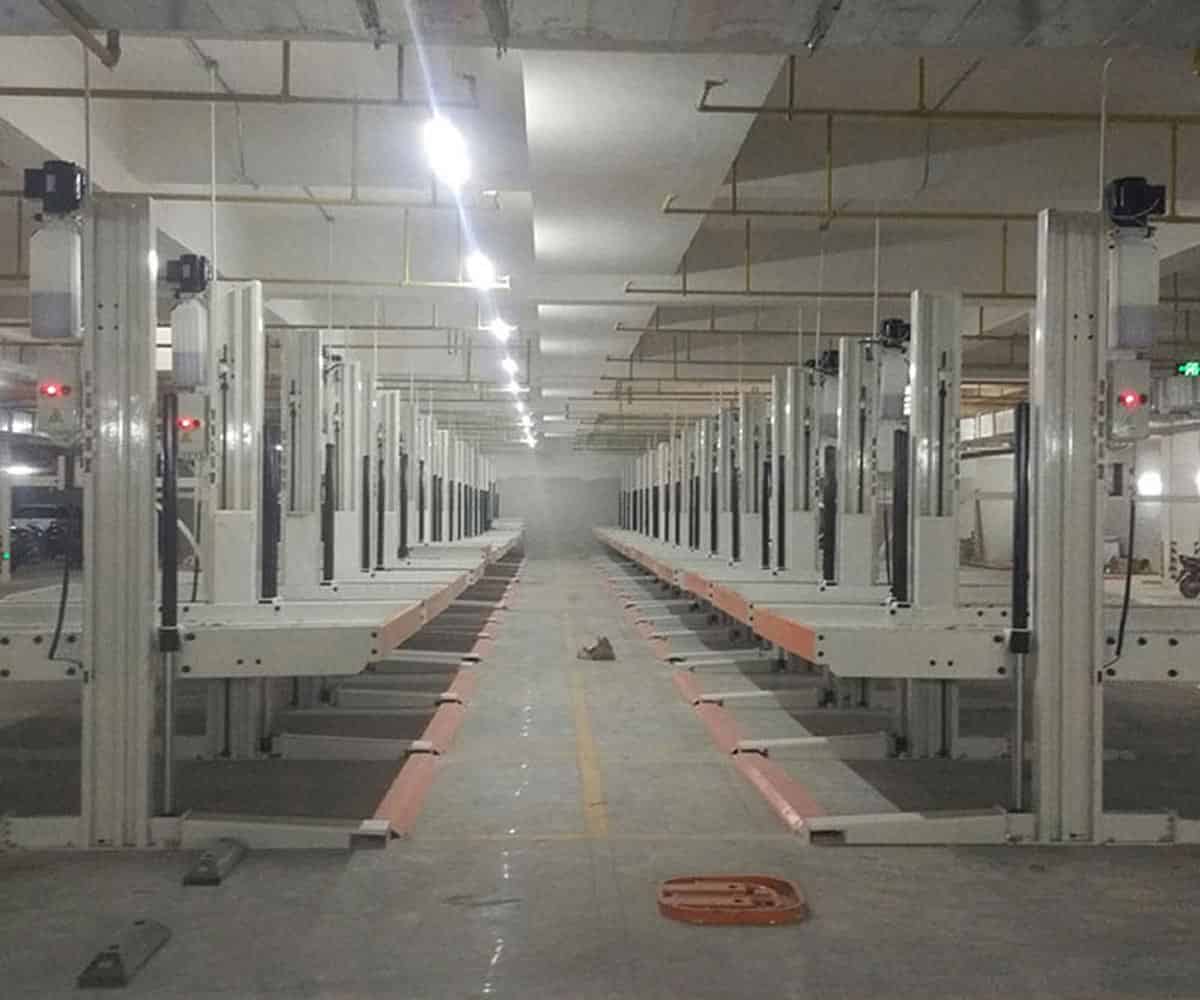 墨江四柱簡(jiǎn)易類立體停車庫安裝