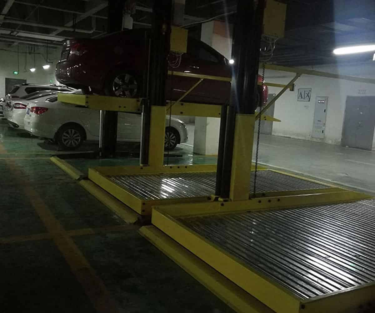 新都兩柱簡易升降類機械車庫租用