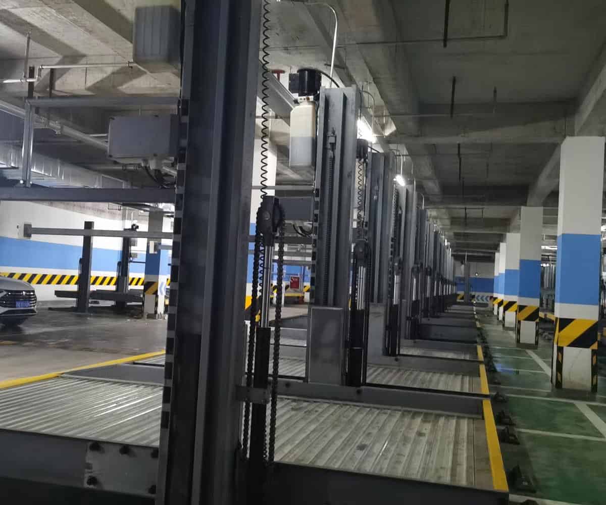 稻城升降橫移類機械停車設備回收