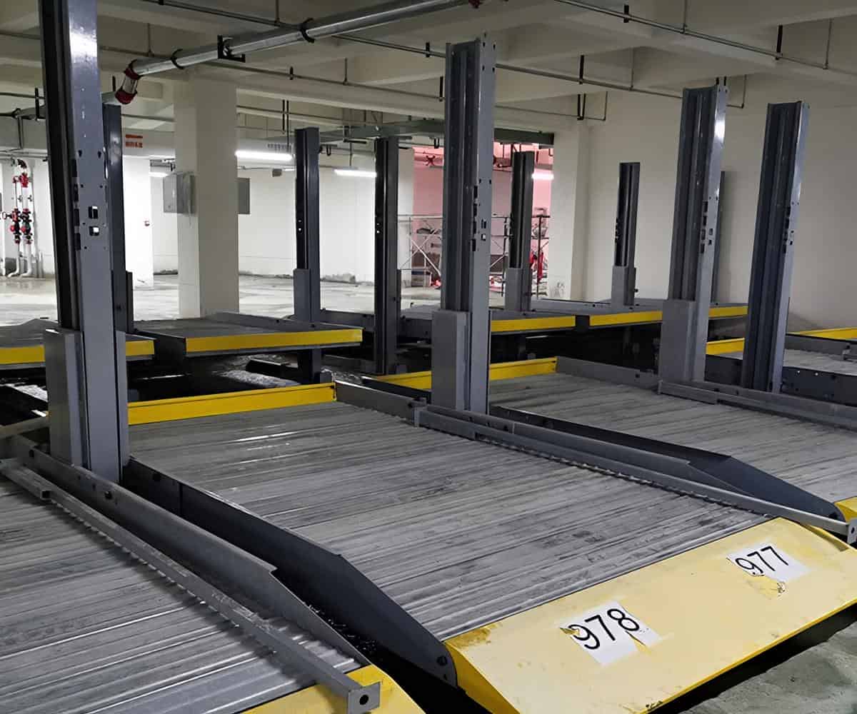 立體車庫租售升降橫移類立體停車設(shè)備解析