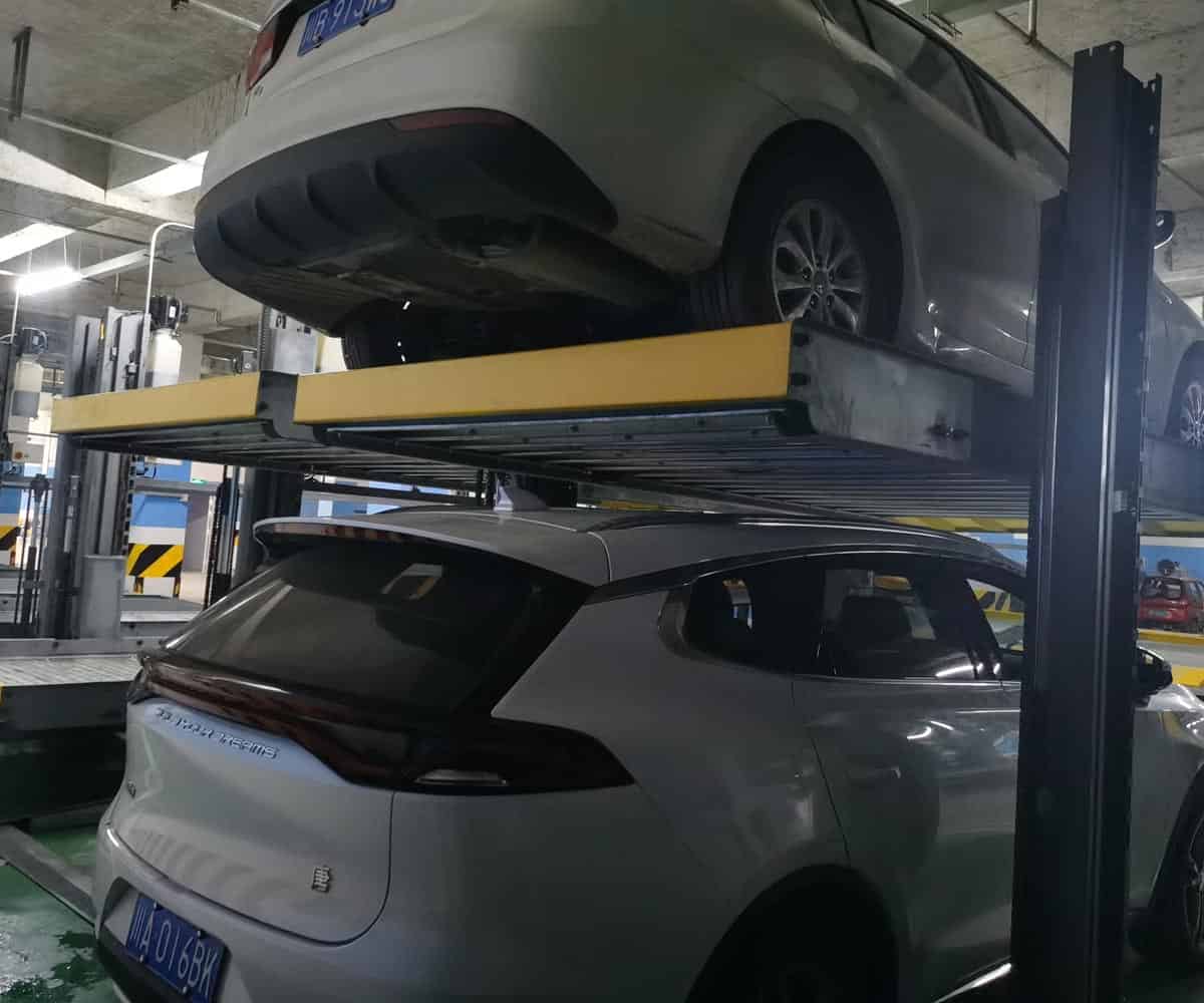 榮縣兩柱簡易升降停車立體車庫
