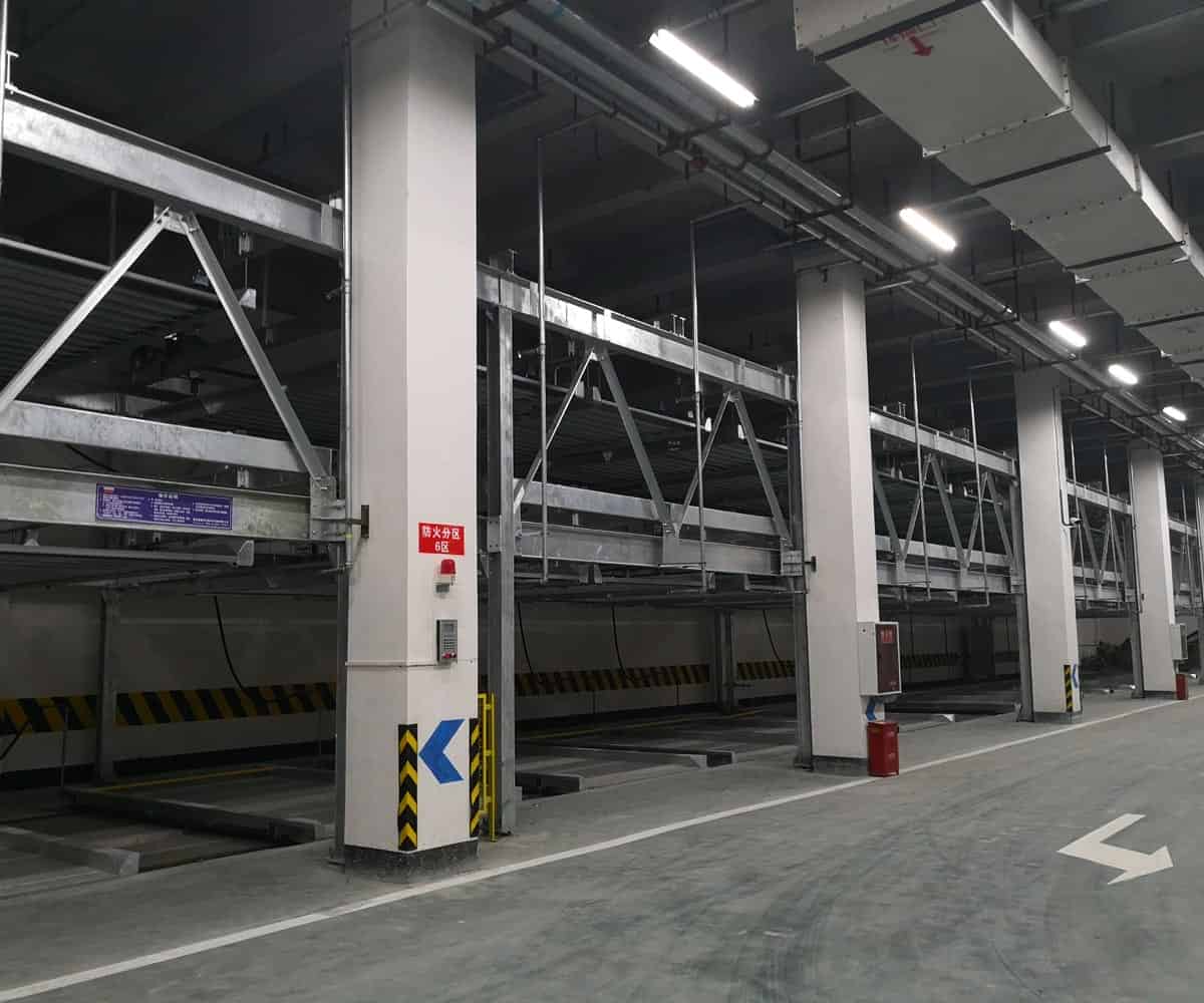 敘永二層升降機械式立體車庫